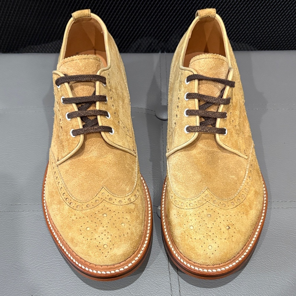 KIDS LOVE GAITE Suede Brogue Shoes
